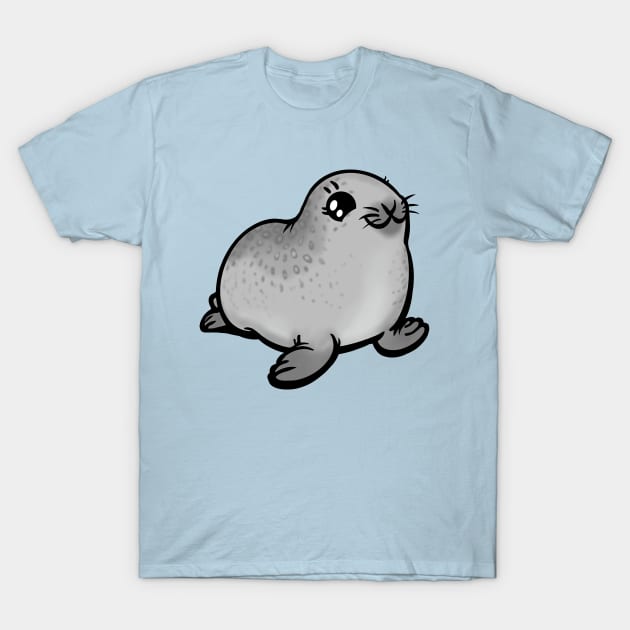 Baby Ringed Seal the Animal T-Shirt by RJKpoyp